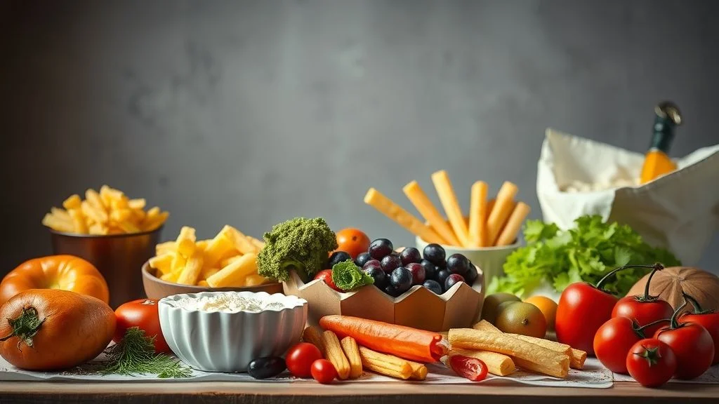 Exquisitely plated gourmet dish with dramatic lighting